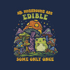 Edible Once – Animal Graphic T-Shirt design artwork for navy graphic T-shirt