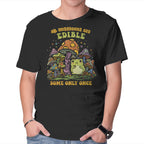 Edible Once – Animal Graphic T-Shirt in black, product display
