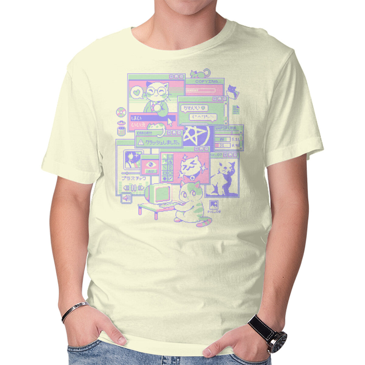 Interneko – Cat Graphic T-Shirt