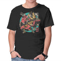 Fighting Spirit – Movie Graphic T-Shirt in black, product display