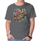 Fighting Spirit – Movie Graphic T-Shirt in charcoal, product display