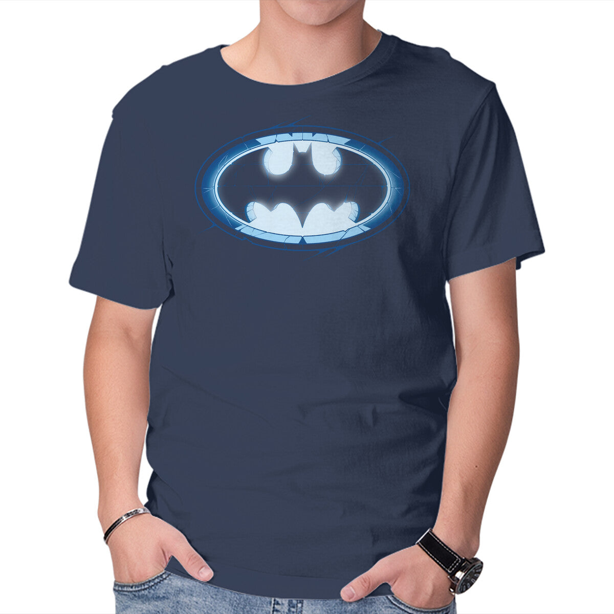 Nocturne Call – Movie Graphic T-Shirt in navy, product display