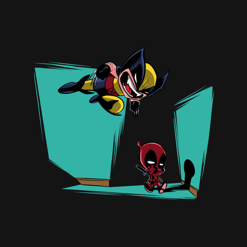 Gotcha – Movie Graphic T-Shirt design artwork for black graphic T-shirt
