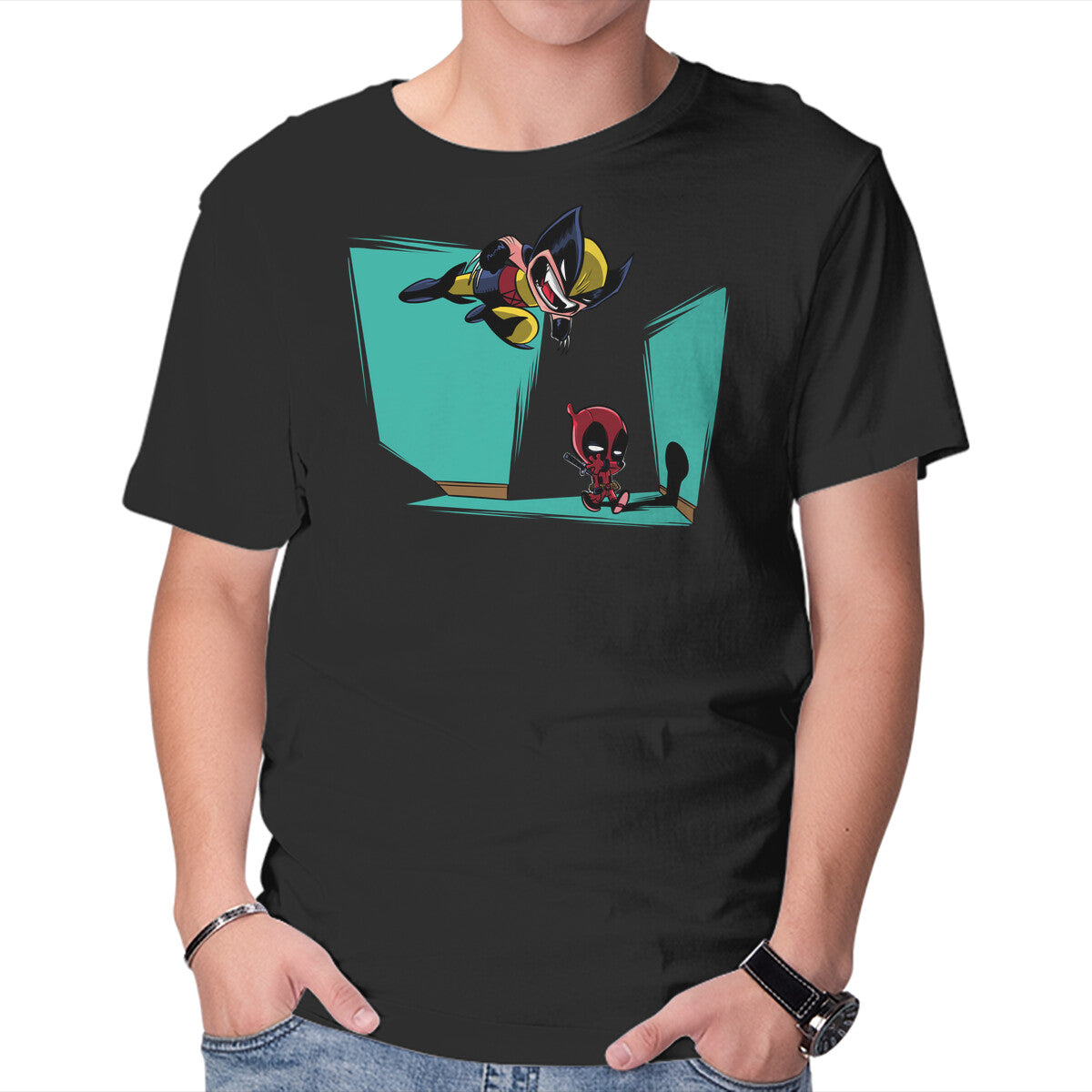 Gotcha – Movie Graphic T-Shirt in black, product display