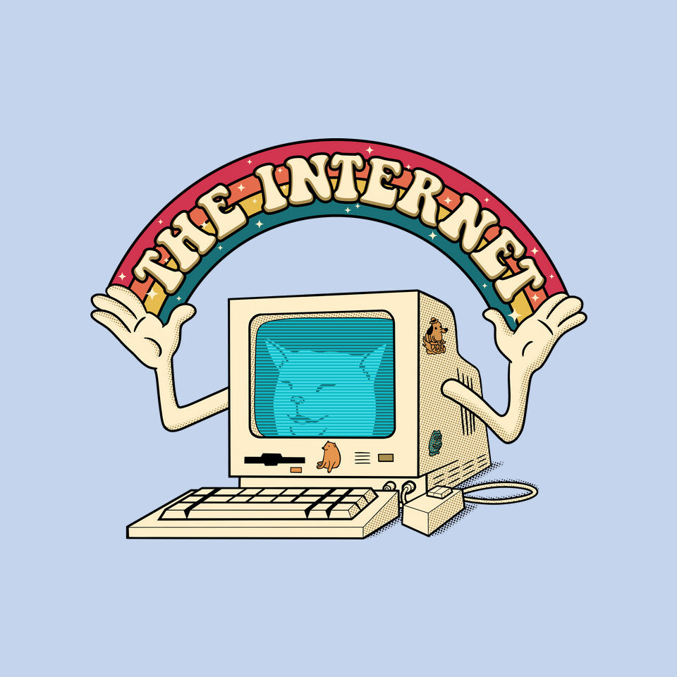 It Was All Worth It – Cat Graphic T-Shirt design artwork for blue graphic T-shirt
