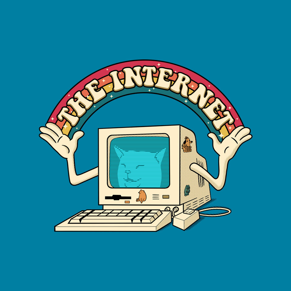 It Was All Worth It – Cat Graphic T-Shirt design artwork for turquoise graphic T-shirt