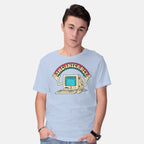 Model wearing blue It Was All Worth It – Cat Graphic T-Shirt