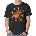 Catch Fire – Anime Graphic T-Shirt in black, product display