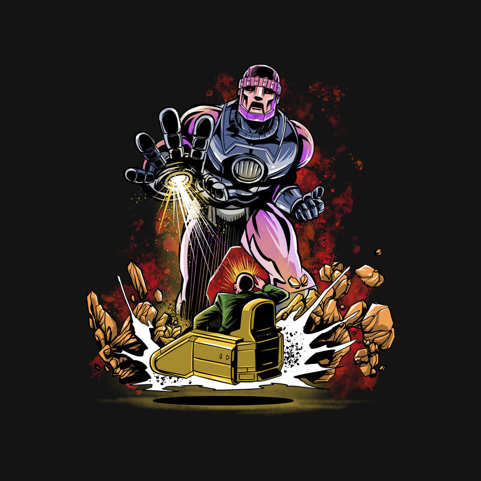 Sentinel You Shall Not Pass – Sci-Fi Graphic T-Shirt design artwork for black graphic T-shirt