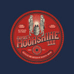 Empire's Moonshine – Sci-Fi Graphic T-Shirt design artwork for navy graphic T-shirt