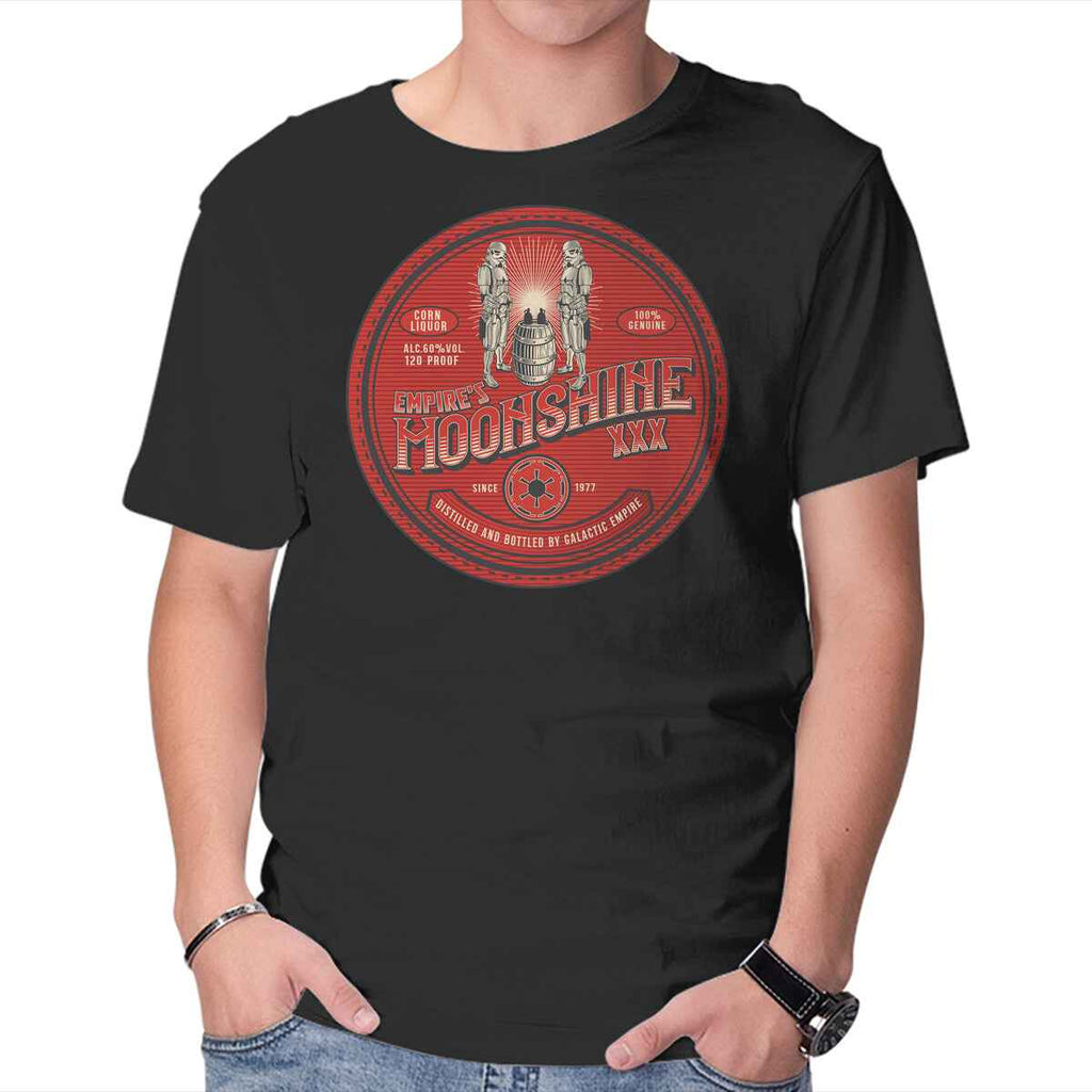 Empire's Moonshine – Sci-Fi Graphic T-Shirt