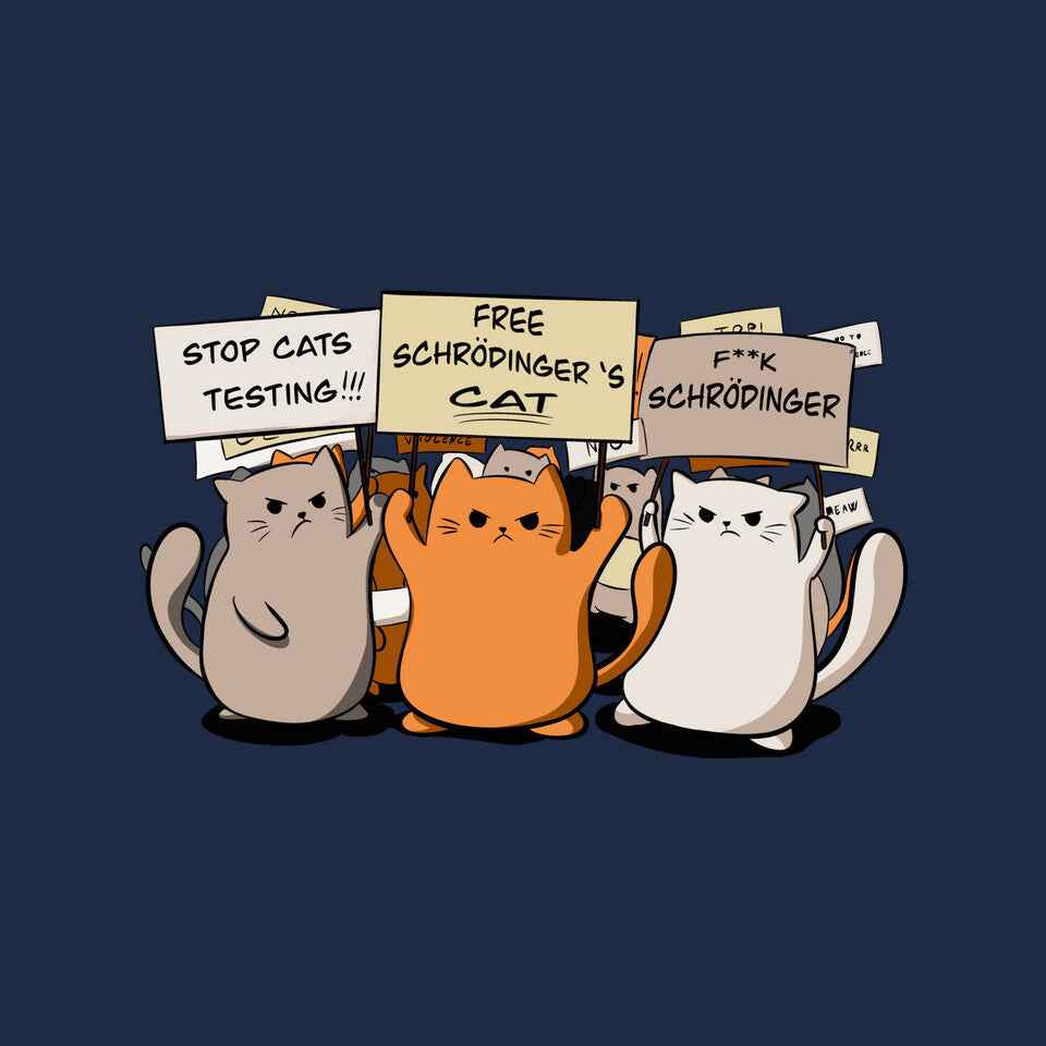 Cats Protest – Cat Graphic T-Shirt