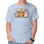 Cats Protest – Cat Graphic T-Shirt in blue, product display