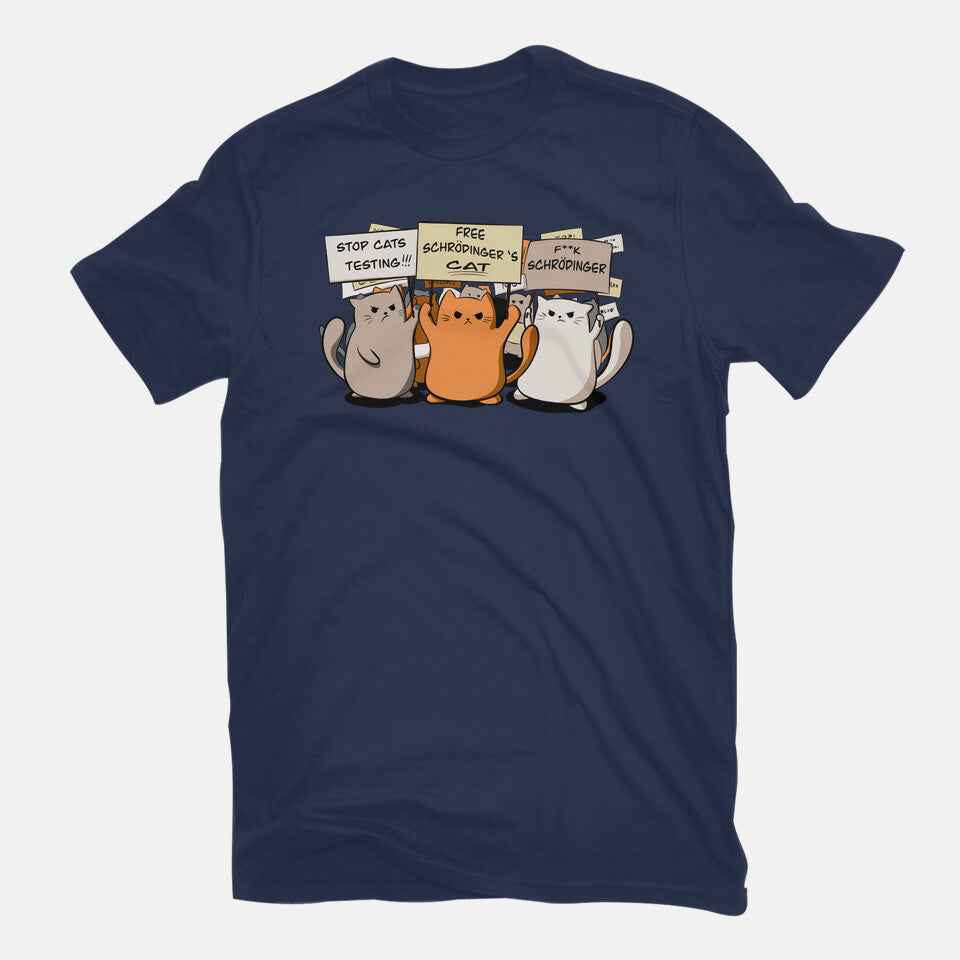 Cats Protest – Cat Graphic T-Shirt