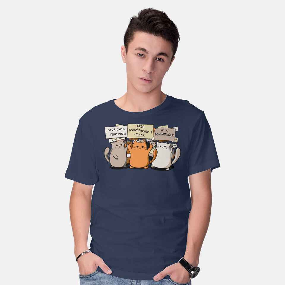 Cats Protest – Cat Graphic T-Shirt