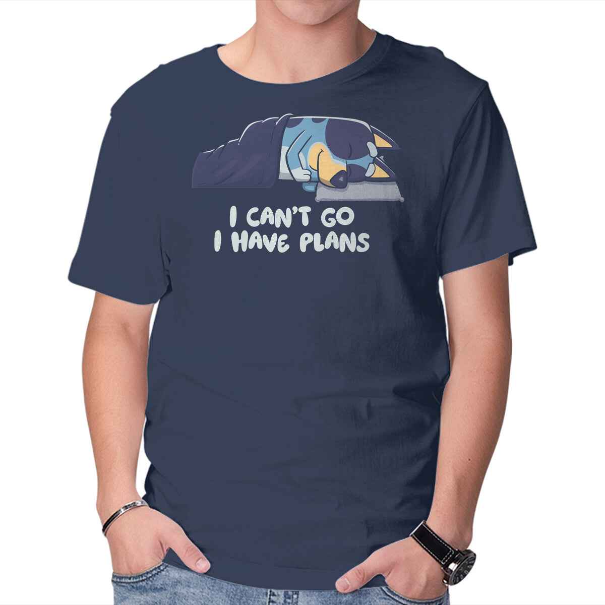 I Can't Go Bluey – Dog Graphic T-Shirt