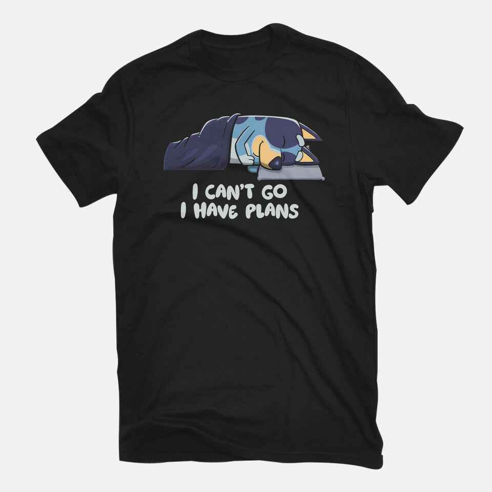 I Can't Go Bluey – Dog Graphic T-Shirt