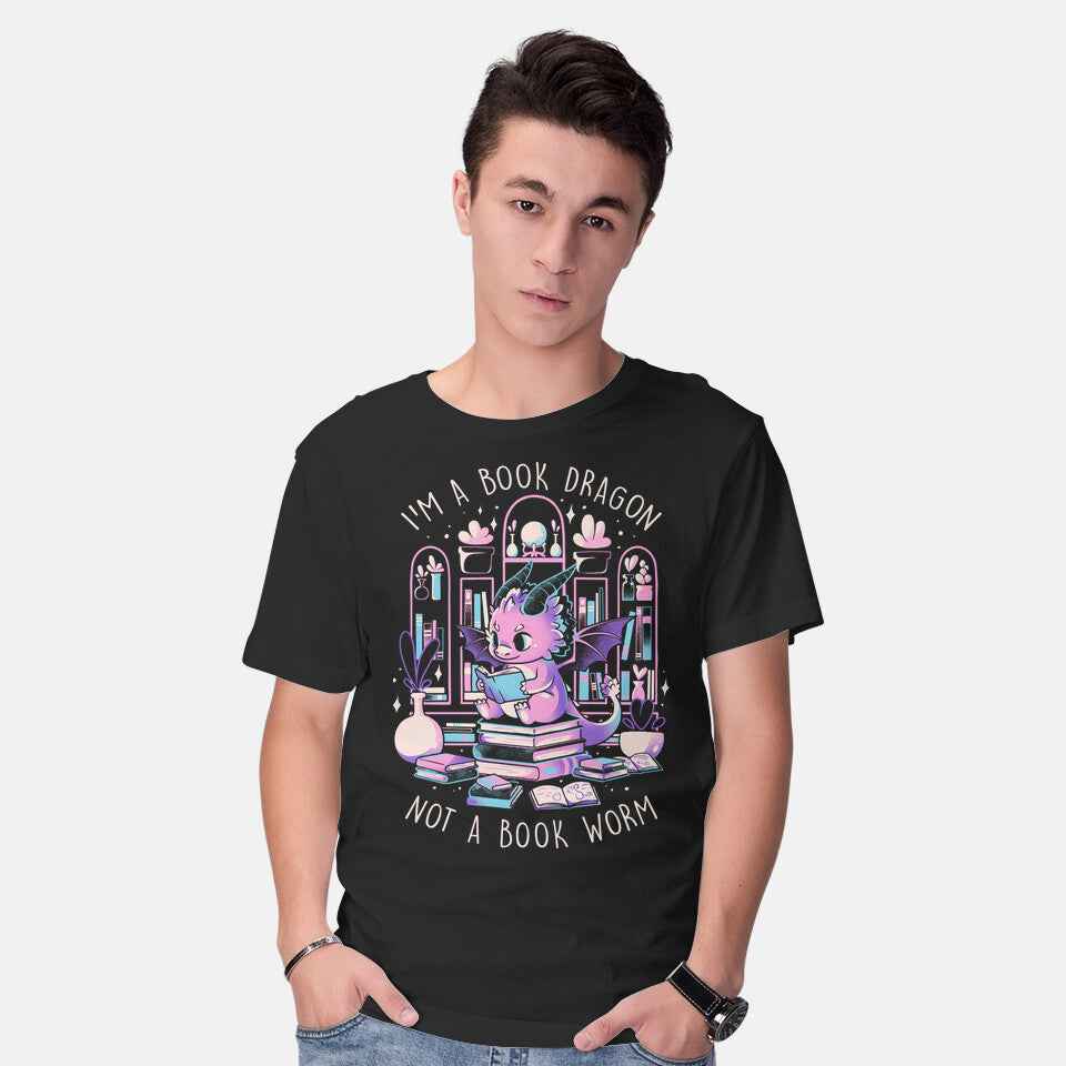 BookDragon – Fantasy Graphic T-Shirt