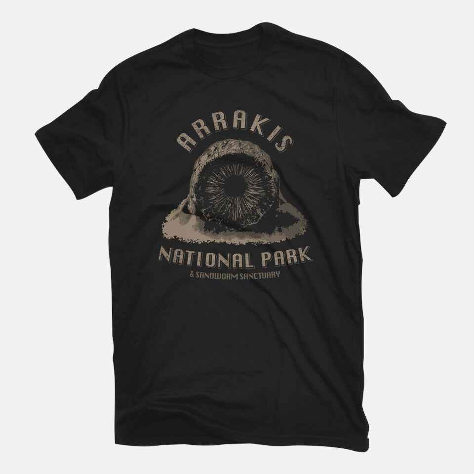 Arrakis National Park – Sci-Fi Graphic T-Shirt