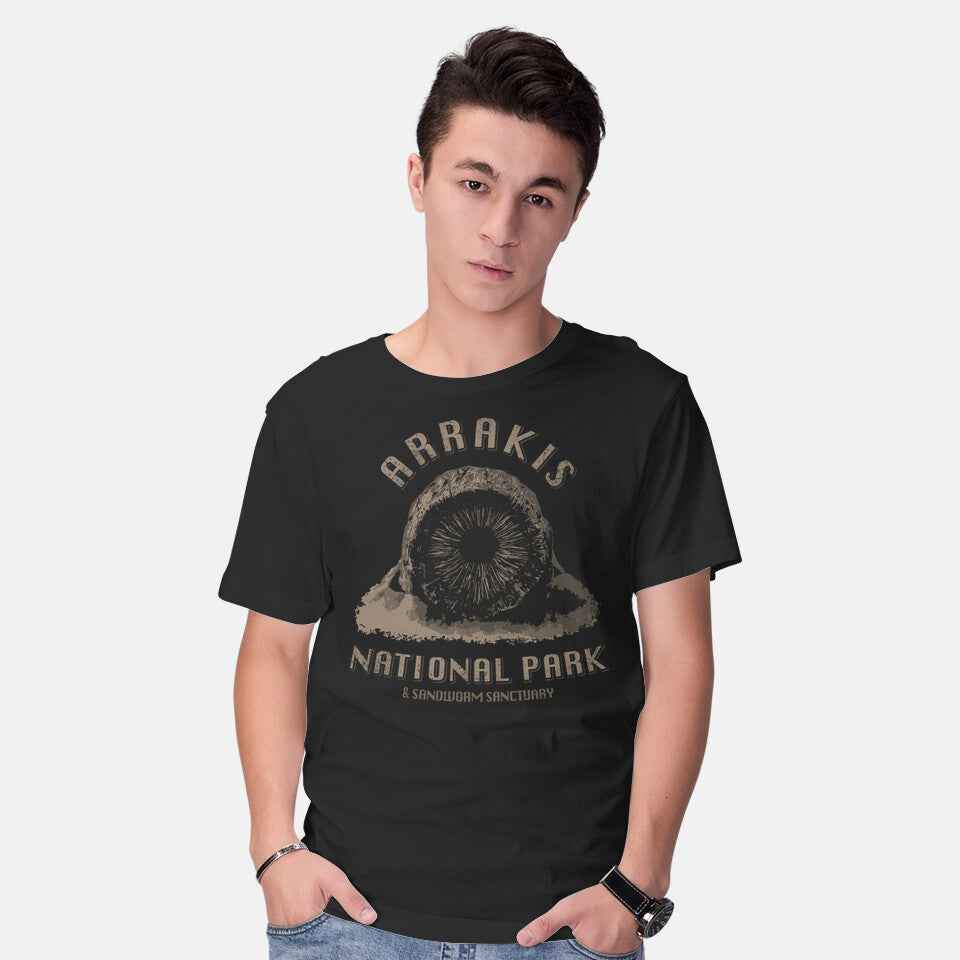 Arrakis National Park – Sci-Fi Graphic T-Shirt
