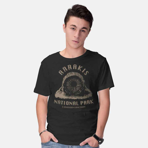 Arrakis National Park – Sci-Fi Graphic T-Shirt