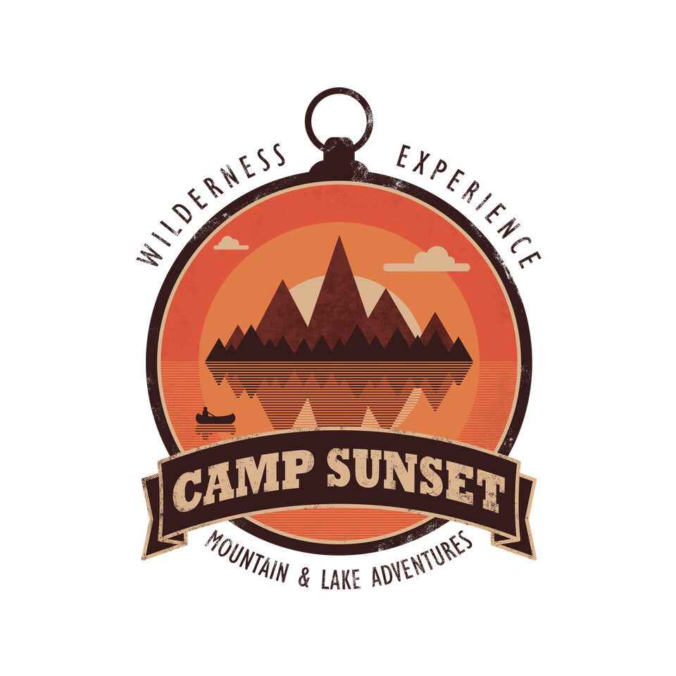 Camp Sunset Graphic T-Shirt