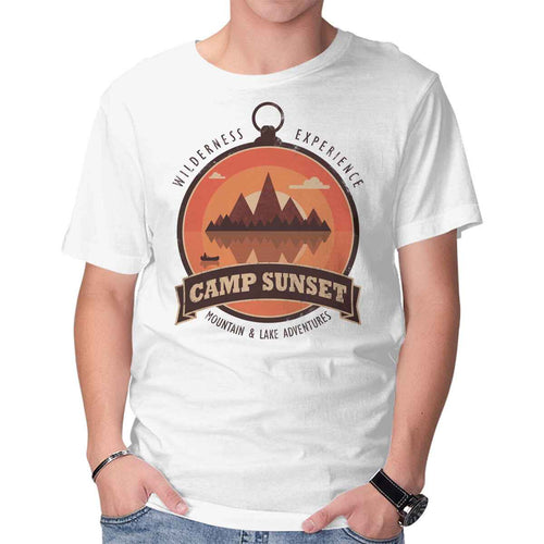Camp Sunset Graphic T-Shirt