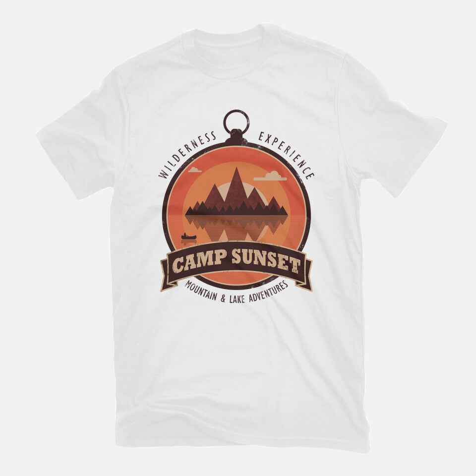Camp Sunset Graphic T-Shirt