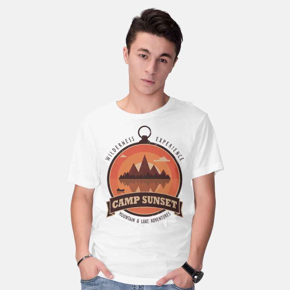 Camp Sunset Graphic T-Shirt