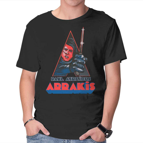 Clockwork Arrakis – Sci-Fi Graphic T-Shirt