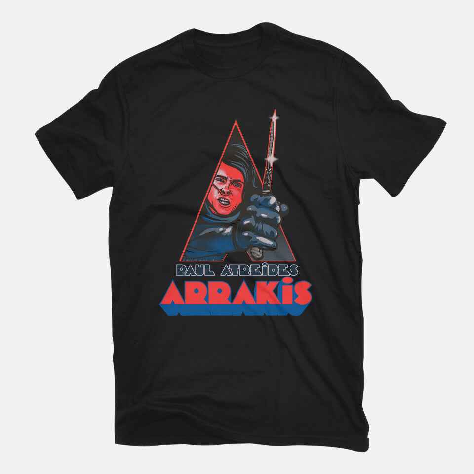 Clockwork Arrakis – Sci-Fi Graphic T-Shirt