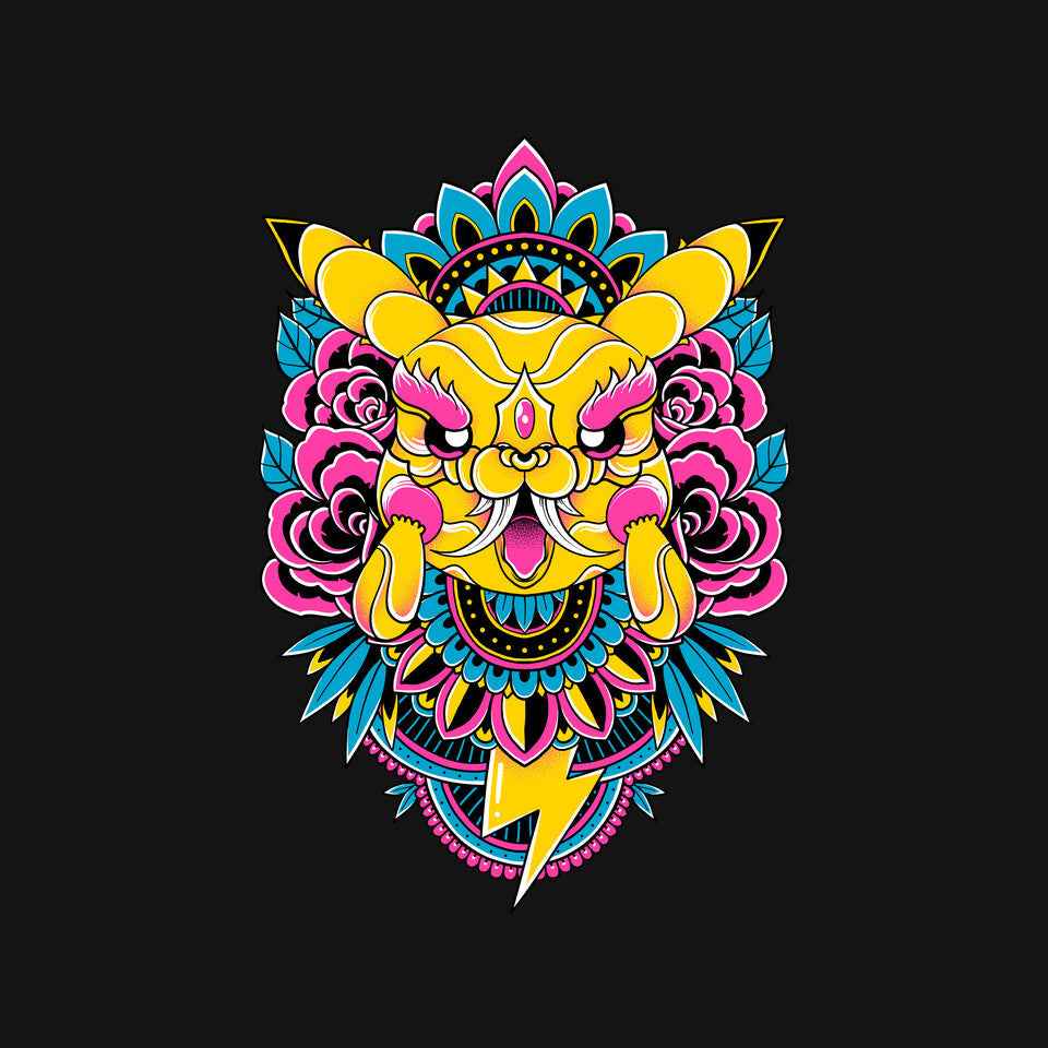 Lightning Monster – Anime Graphic T-Shirt