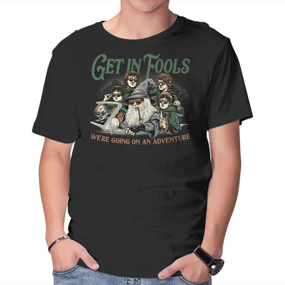 Get In Fools – Fantasy Graphic T-Shirt