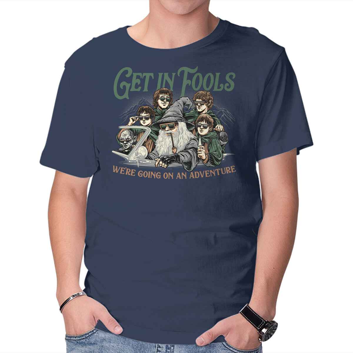 Get In Fools – Fantasy Graphic T-Shirt