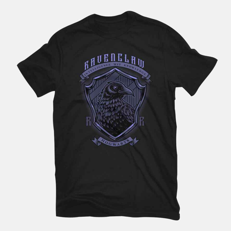Violet Crow Emblem – Fantasy Graphic T-Shirt