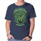 Green Snake Emblem – Fantasy Graphic T-Shirt