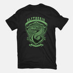 Green Snake Emblem – Fantasy Graphic T-Shirt