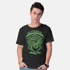 Green Snake Emblem – Fantasy Graphic T-Shirt