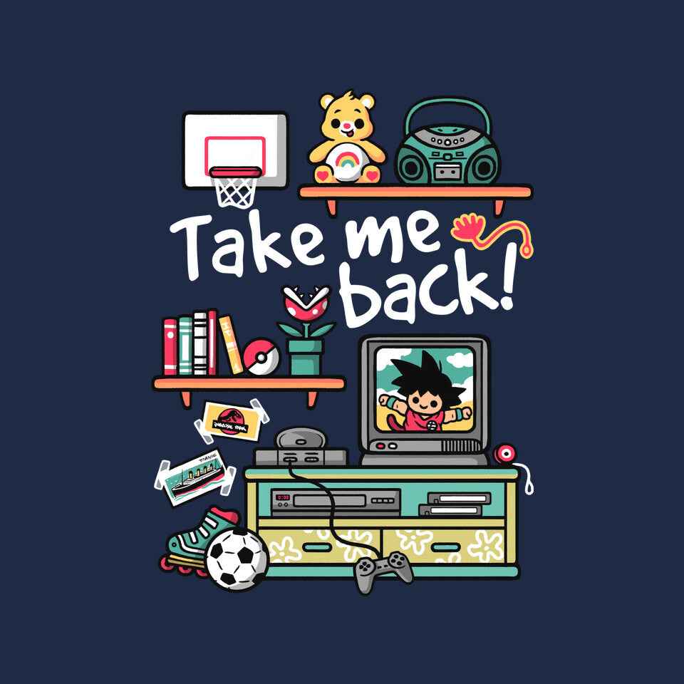 Take Me Back To My Childhood Days – Anime Graphic T-Shirt