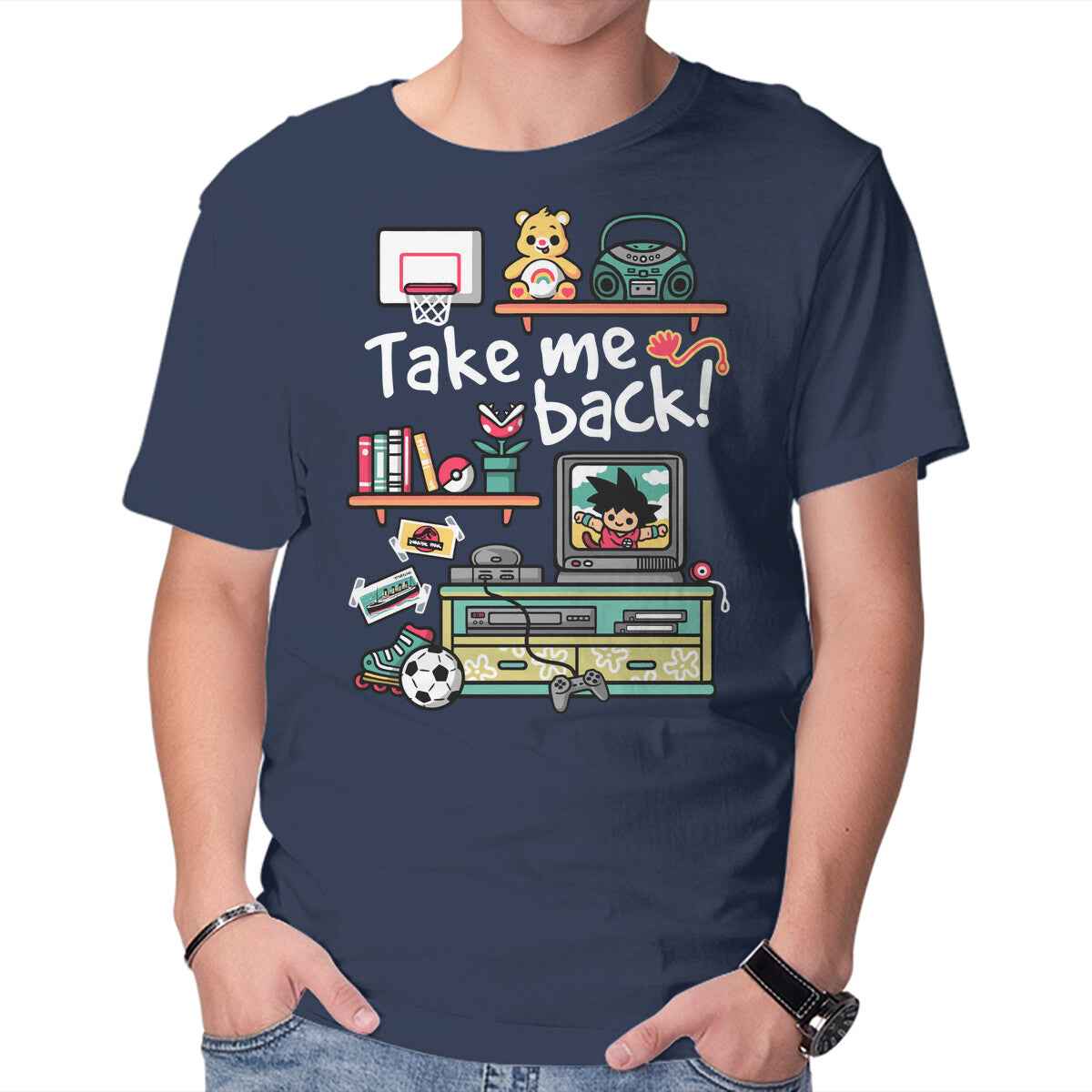 Take Me Back To My Childhood Days – Anime Graphic T-Shirt