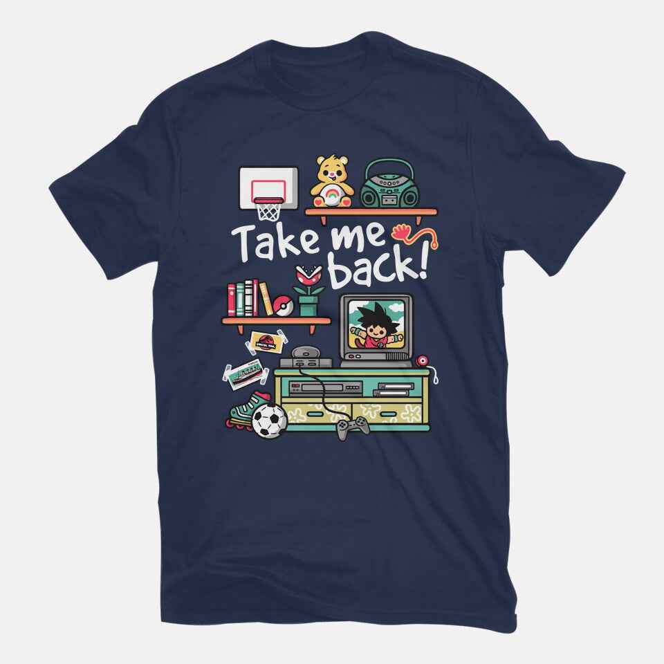 Take Me Back To My Childhood Days – Anime Graphic T-Shirt