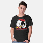 Comic Beagle Baseball – Dog Graphic T-Shirt