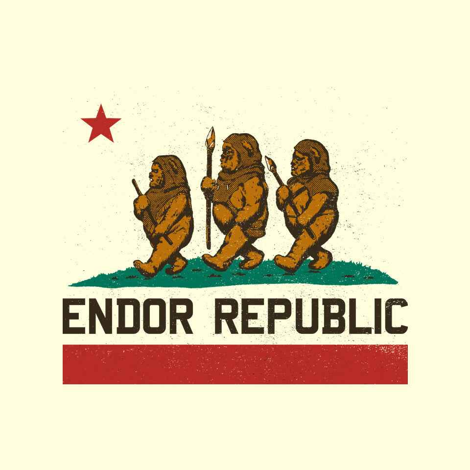 Endor Republic – Sci-Fi Graphic T-Shirt
