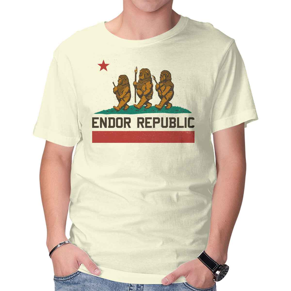 Endor Republic – Sci-Fi Graphic T-Shirt