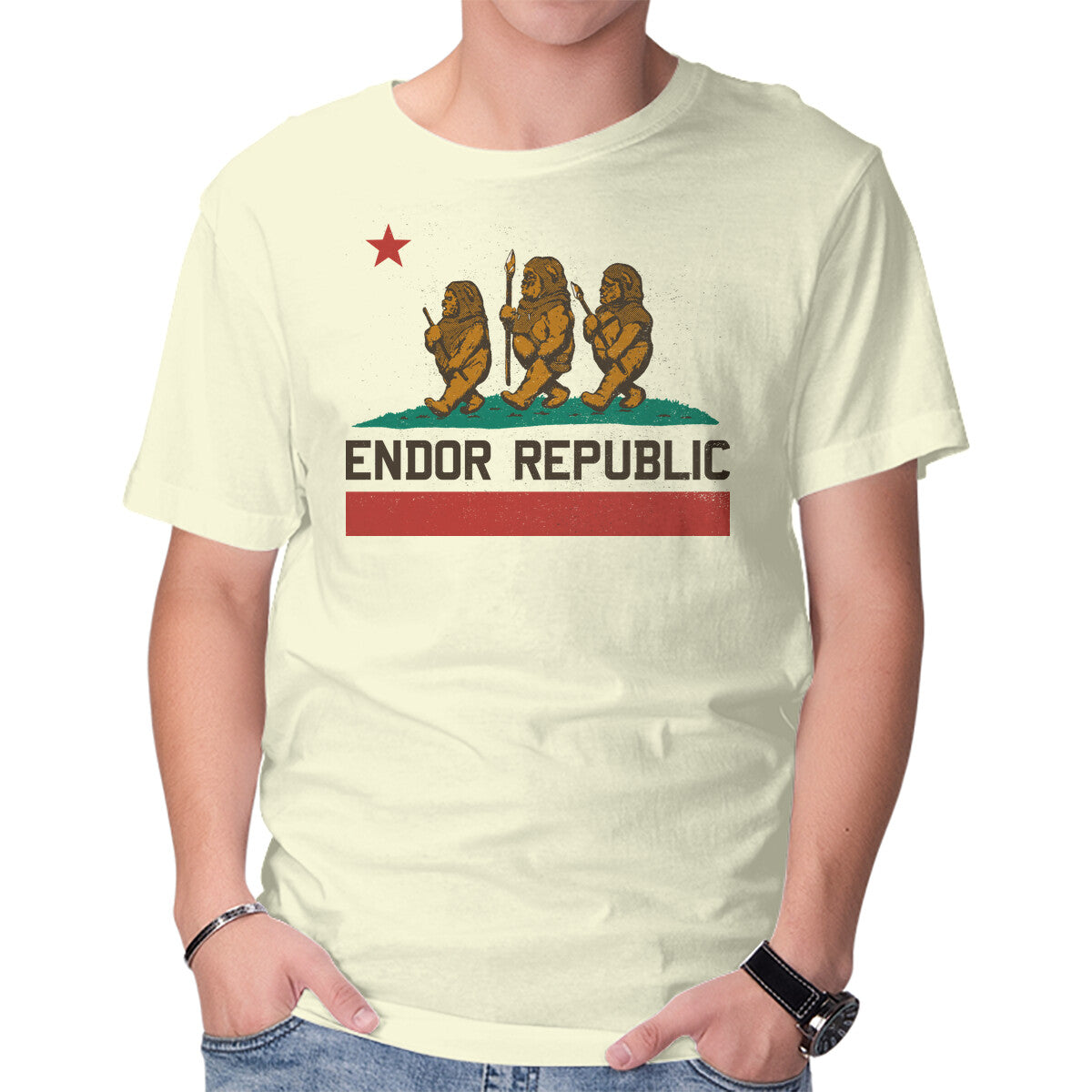 Endor Republic – Sci-Fi Graphic T-Shirt