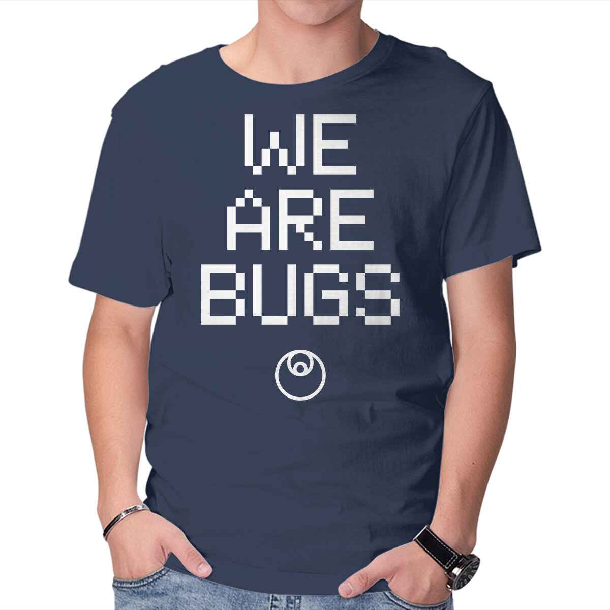 We Are Bugs – Sci-Fi Graphic T-Shirt