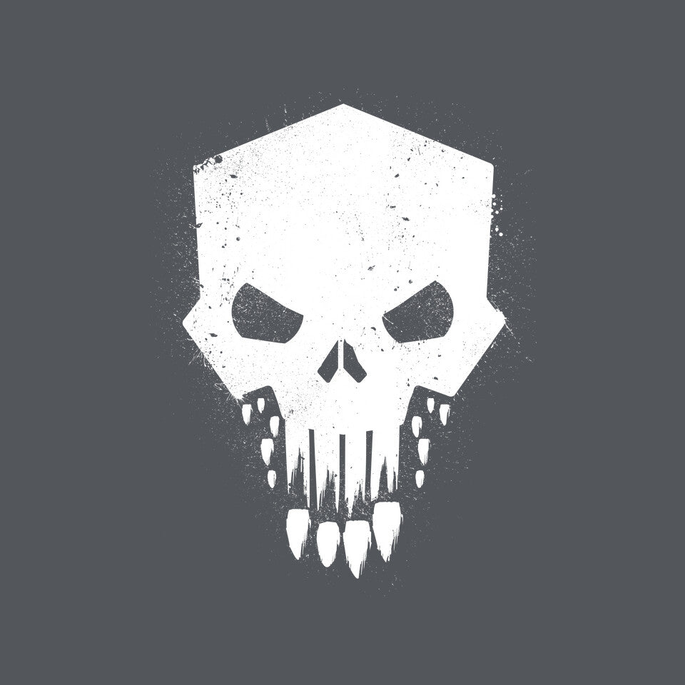 Helldivers Punisher – Gaming Graphic T-Shirt design artwork for charcoal graphic T-shirt