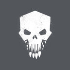Helldivers Punisher – Gaming Graphic T-Shirt design artwork for charcoal graphic T-shirt