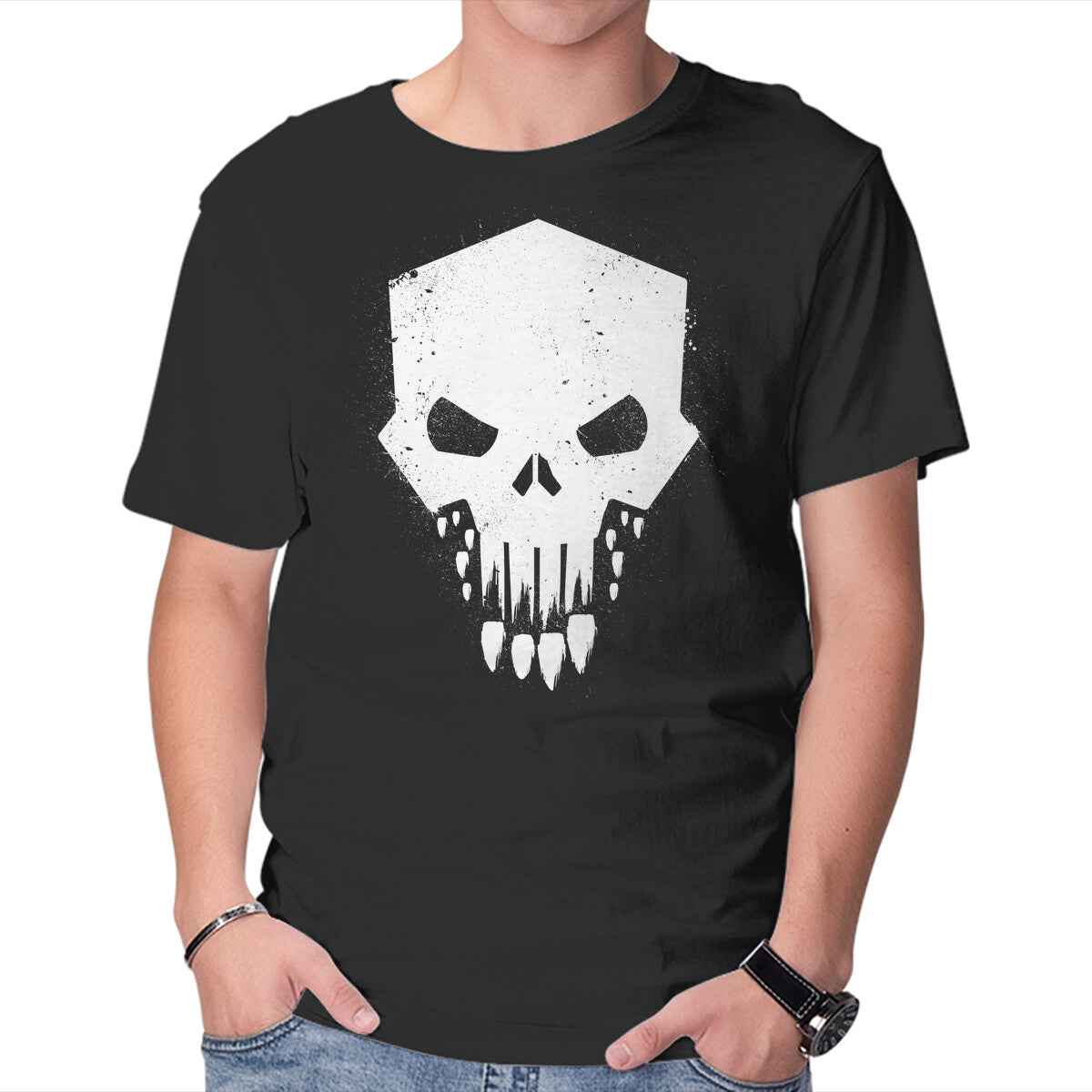 Helldivers Punisher – Gaming Graphic T-Shirt