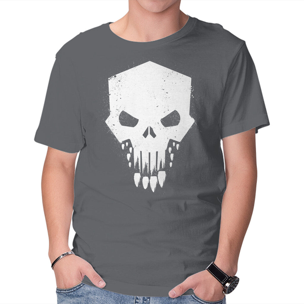 Helldivers Punisher – Gaming Graphic T-Shirt in charcoal, product display